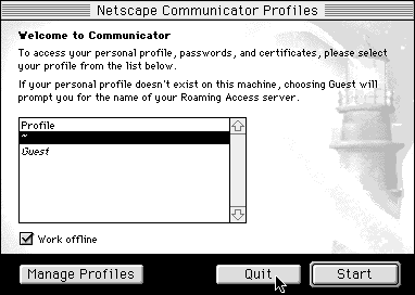 Netscape Profile Manager PNG 10.6KB